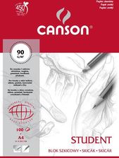 Zdjęcie Canson Szkicownik A4 Student 90 100K. Ziarnisty - Tomaszów Mazowiecki