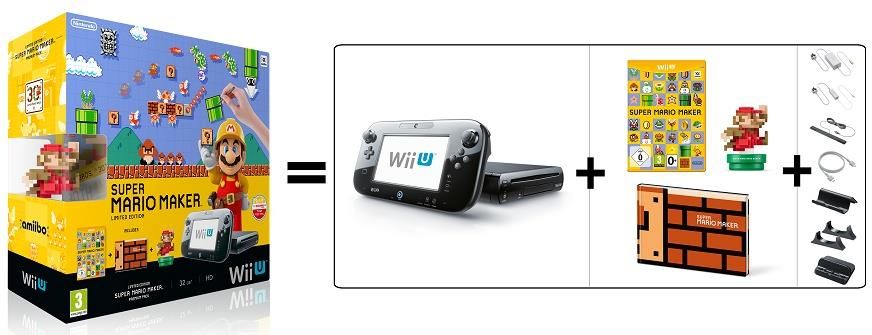 Nintendo Switch Wii U Super Mario Maker Set 32GB Amazon.com: Super Mario Maker Console Deluxe Set - Nintendo