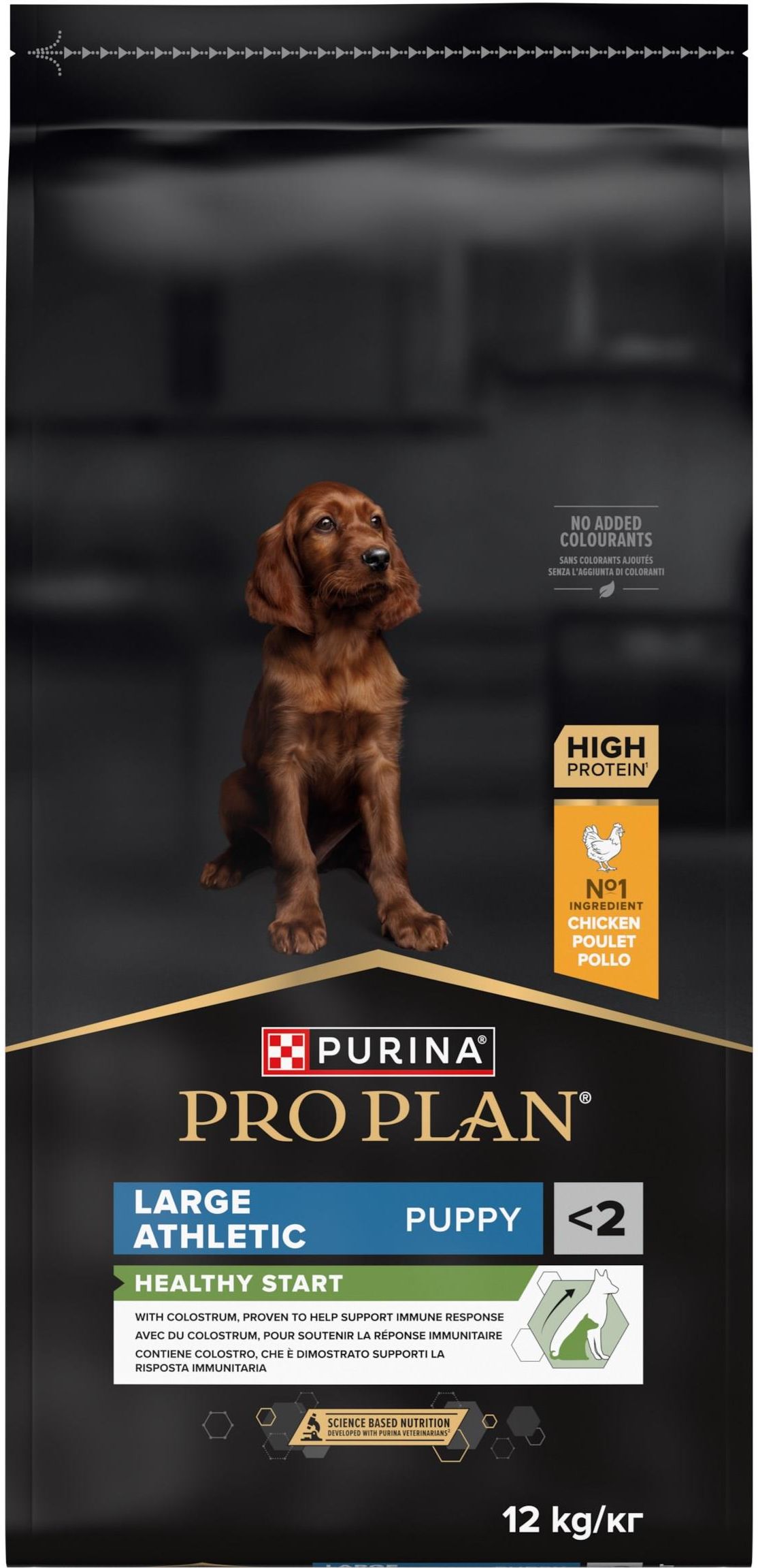 Pro plan large athletic hotsell puppy optistart