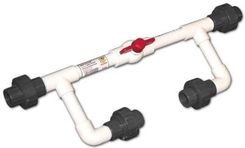 Bradas Zestaw Przyłączeniowy,Do Inżektora Gz 1/2" , Z Wyjściami Gw 1/2" (Dsfi-0412L) 