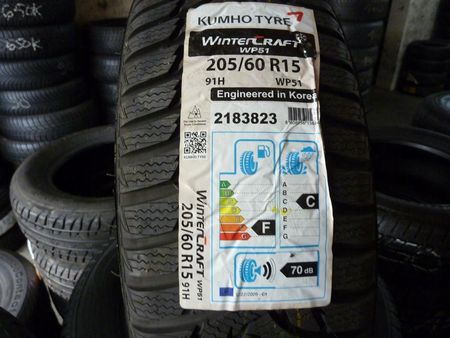 Kumho WINTERCRAFT WP51 205/60R15 91H