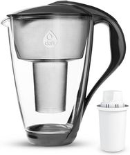 Zdjęcie Dzbanek filtrujący Dafi Szklany Crystal 2,0l LED Grafitowy + Standard Classic 4Szt - Wilamowice