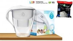 Zdjęcie Dzbanek filtrujący Astra Unimax 3,0L Led Biały + 1 Wkład Filter Logic Fl402H  - Ruda Śląska