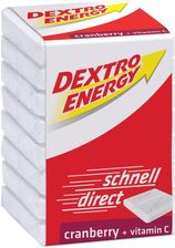 Dextro Energy Glukoza Dextro O Smaku Żurawinowym Z Witaminą C 46G 8 Kostek - Suplementy dla diabetyków