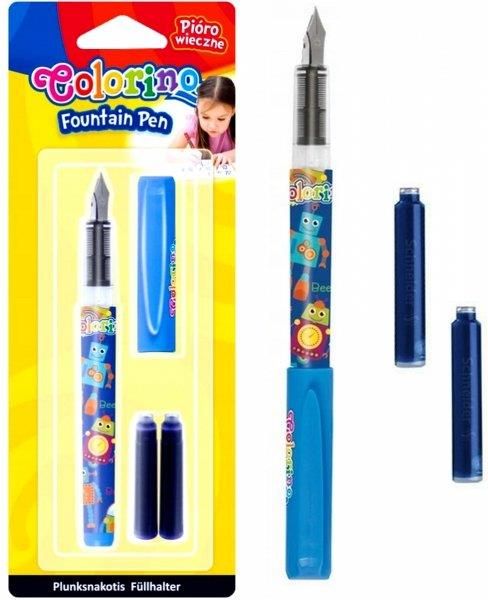 Zdjęcie Colorino Pióro Wieczne + 2 Wkłady 2 Kolory - Sulęcin