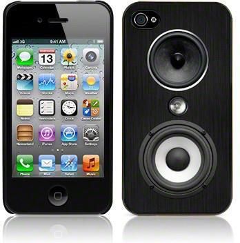 Call Candy Etui Apple Iphone 4 / 4S Kolekcja Retro -"Głośnik" Stylowe Sztywne (122-076-182)