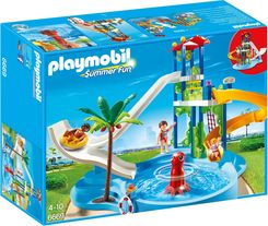 Klocki Playmobil 6669 Summer Fun Aquapark ze zjeżdżalnią - zdjęcie 1
