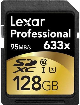 Lexar Professional SDXC 128GB Class 10 UHS-I 633x (LSD128CBEU633)
