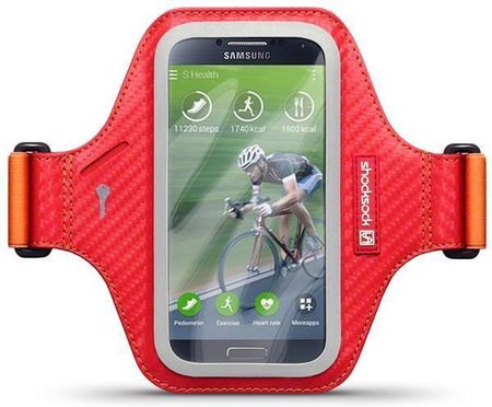 Shocksock Etui Sportowe Eziflex Do Samsung Galaxy S4 Czerwony (007-002-041)