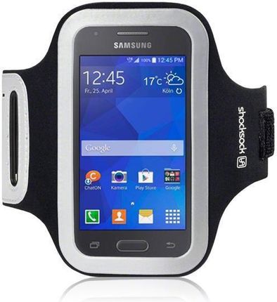 Shocksock Etui Sportowe Do Samsung Galaxy Ace 4 Odblaskowe - Czarny (007-002-049)