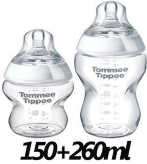 Tommee Tippee Butelka Antykolkowa 150 + 260Ml + Smoczki 0M+ Easi-Vent (21860636) 