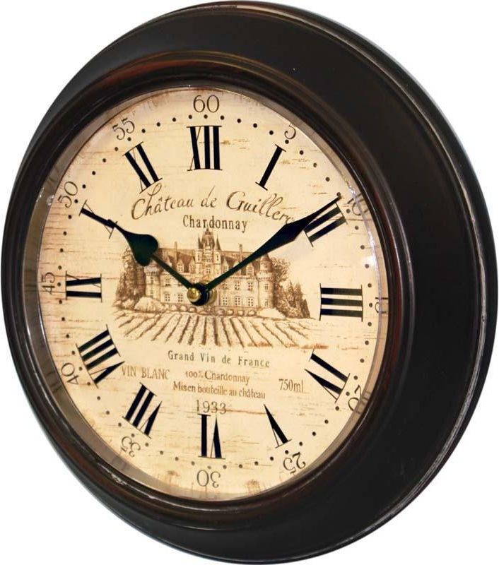 Zdjęcie Art-Pol Zegar Ścienny Brązowo-Kremowy Typu Vintage 77204 - Wrocław