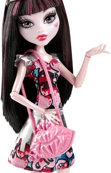 Lalka Mattel MONSTER HIGH BOO YORK STRASZYCIÓŁKI DRACULAURA
