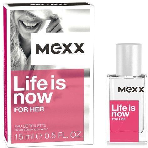 Mexx Life Is Now Woman Woda Toaletowa 15ml Ceneo Pl