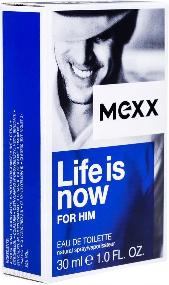 Mexx Life Is Now Man Woda Toaletowa 30ml Opinie I Ceny Na Ceneo Pl