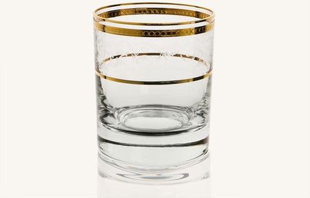 Combi dla Witeks Szklanka whisky 300ml 6 szt. Dolce Vita Gold 39400