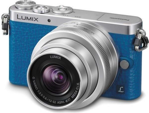 Panasonic - GM1 ボディ Blue Aparat cyfrowy Panasonic Lumix DMC-GM1 Niebieski + 12-32mm