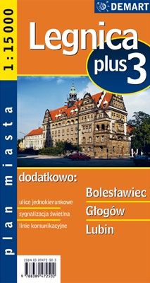 Legnica Plus 3 Plan miasta