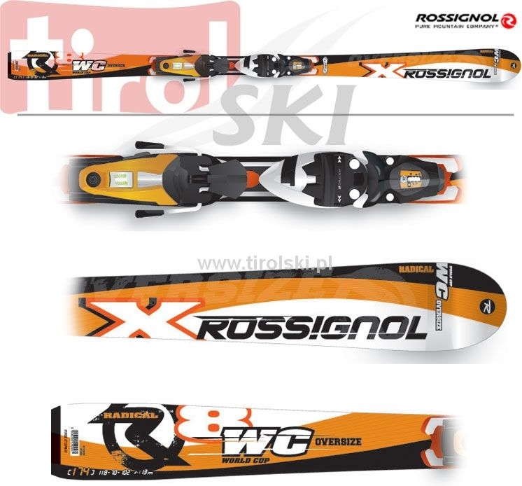ロシニョール　Radical WC Oversize Rossignol Radical WC Oversize R8S 165cm Ski - Complete