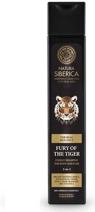 Natura Siberica Szampon Do Włosów I Ciała Men Furia Tygrysa 250ml