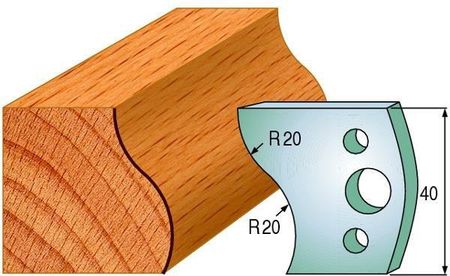 Cmt Noże Profilowe Do Głowic Wysokość Robocza 40mm Grubość 4mm (690.009)