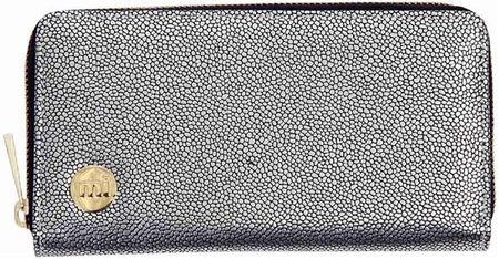 portfel MI-PAC - Zip Purse  Pebbled Silver/Black (019) rozmiar: OS