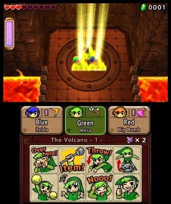 Gra Nintendo 3DS The Legend of Zelda: Tri Force Heroes (Gra