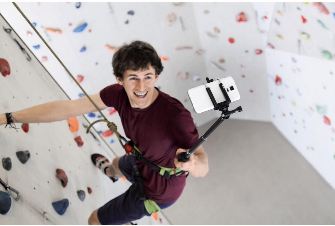 Hama Selfie Monopod 50 do aparatów i kamer GoPro (4278) - zdjęcie 7 Hama Selfie Monopod 50 do aparatów i kamer GoPro (4278)