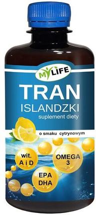 My Life Tran Islandzki O Smaku Cytrynowym 250Ml 