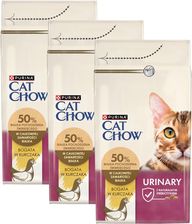Cat Chow Urinary Dla Kotów Wspierająca Zdrowie Układu Moczowego Bogata w Kurczaka 3x1,5 kg