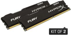 Pamięć RAM Kingston HyperX Fury Black 16GB (2x8GB) DDR4 2666MHz CL16 (HX426C16FB2K2/16) - zdjęcie 1