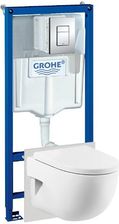 Zdjęcie Grohe Stelaż Wc Rapid Sl 5W1 z Miską Meridian-N Compacto Roca i Deską W/O 38827000+A346248000+A8012Ac004 - Podkowa Leśna