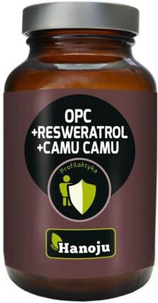 Hanoju Opc + Resveratrol + Organiczny Camu 500mg 60 kaps.