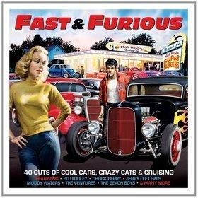 Fast & Furious - 40 Cuts Of Cool Cars  Crazy Cats & Cruising [2CD]. Remastered