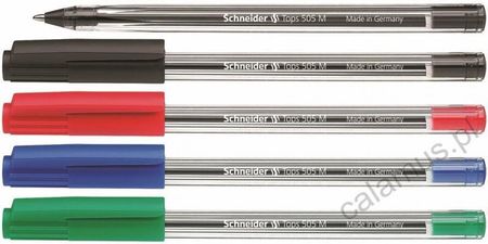 Schneider Długopis Tops 505 M Czerwony