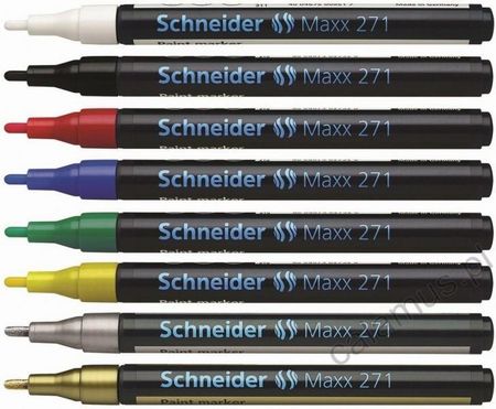 Schneider Marker Olejowy Maxx 271 Okrągły 1-2 mm Czerwony