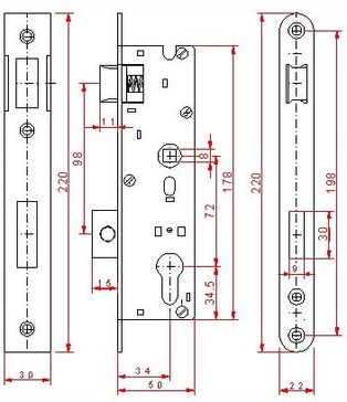 Jania Zamek Kl 72/34 Zapadkowo-Zasuwkowy (Z217) (Z217) - Opinie i