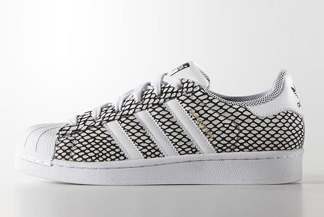 Adidas superstar snake k cheap white