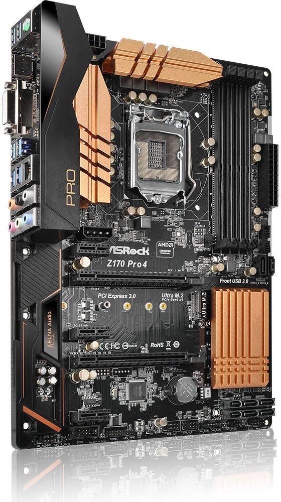 CPU intel i7 7700 ASRock z170pro4 ASRock > Z170 Pro4S