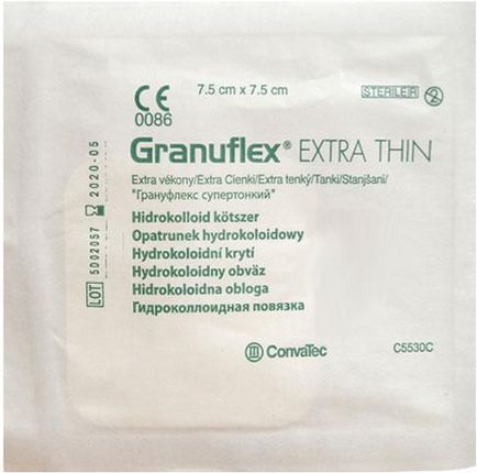 Convatec Opatrunek Granuflex Extra Thin Hydrokoloidowy 7,5x7,5cm 1szt.