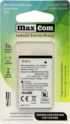 Maxcom Bateria Li-Ion (AKUMULATORMAXCOMMM400430)