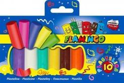 Zdjęcie Titanum Plastelina Flamingo 10 Kolorów - Obrzycko