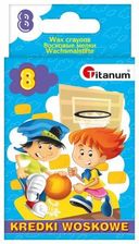 Zdjęcie Titanum Kredki Woskowe 8 Kolorów - Chmielnik