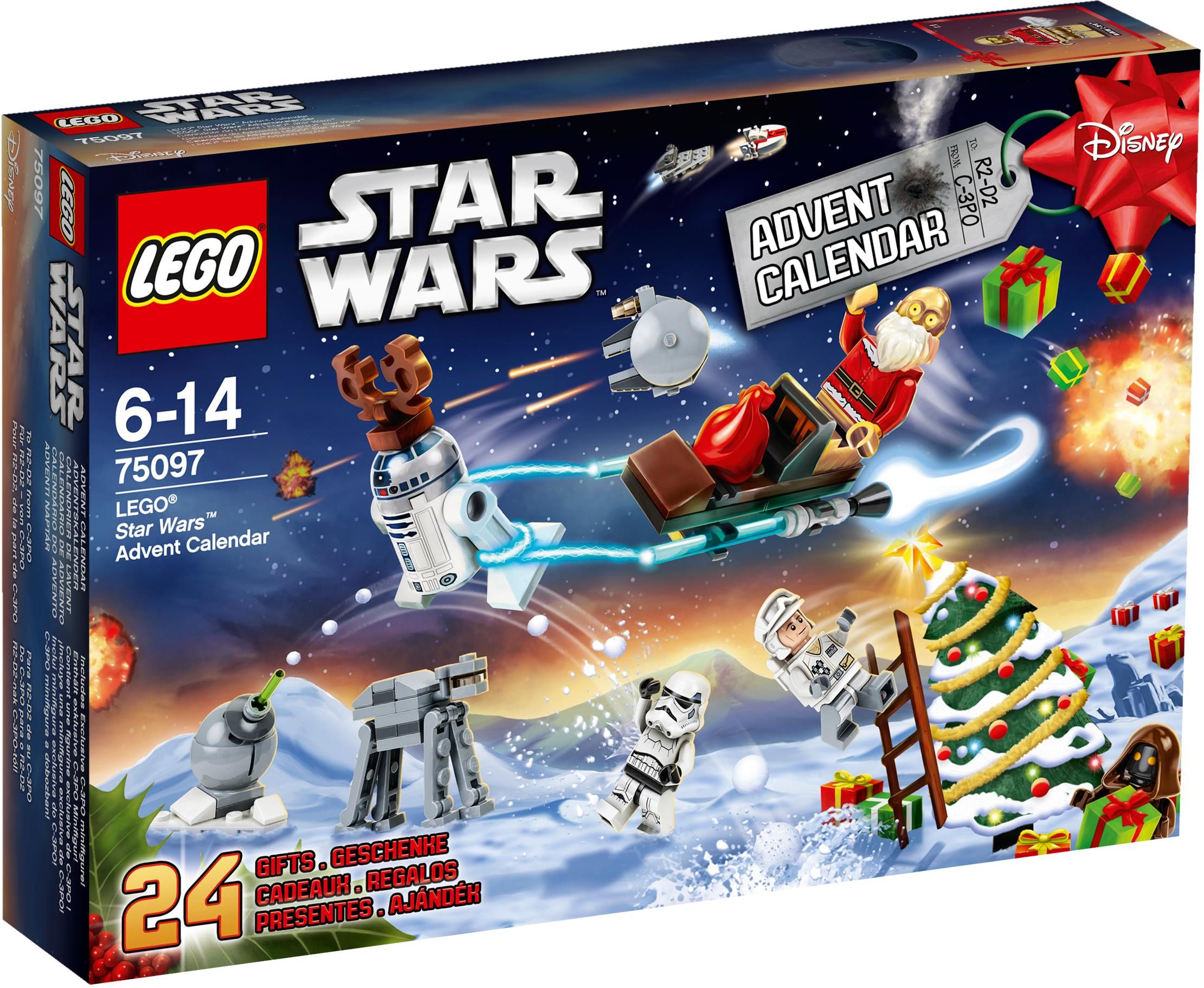 Lego Star Wars Kalendarz Adwentowy 75097 ceny i opinie Ceneo.pl