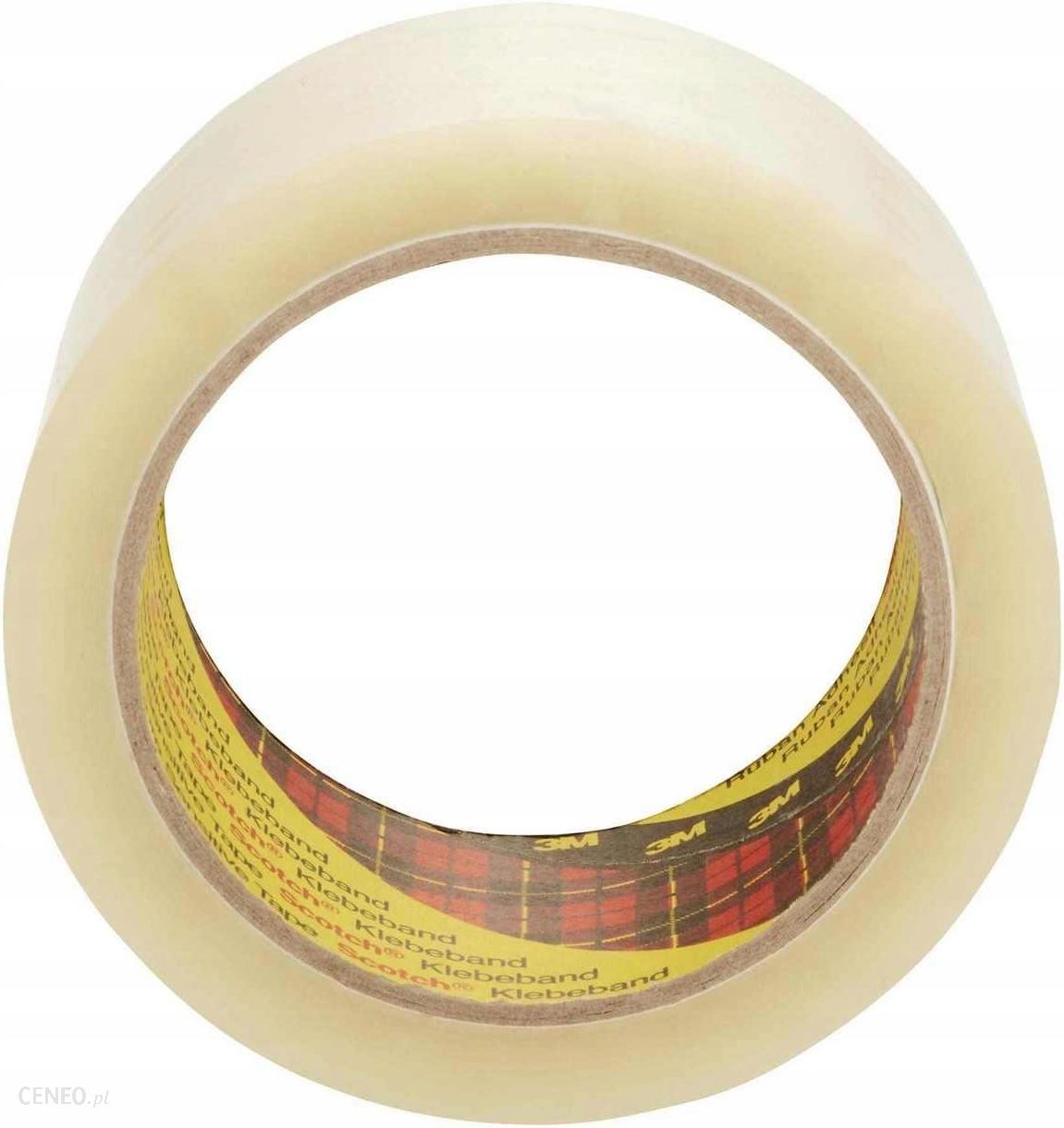 6x1 scotch ruban adhésif d'emballage transparent 50x66m DFX-473244 -  Conforama