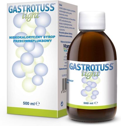 Gastrotuss Light Syrop Przeciwrefluksowy 500ml