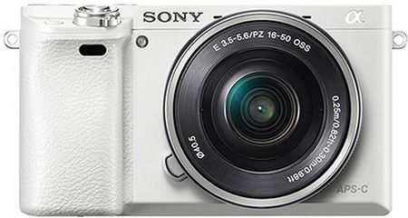 SONY α6000 ホワイト SONY ソニー ミラーレス α6000 レンズキット ホワイト 中古 Wi