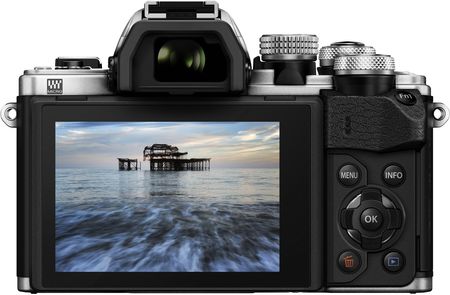 Aparat cyfrowy Olympus OM-D E-M10 Mark II Srebrny Body