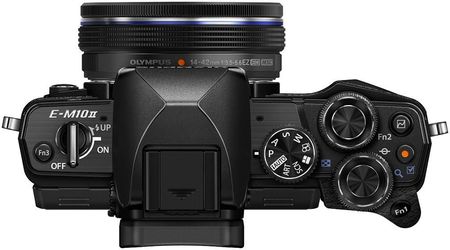 Aparat cyfrowy Olympus OM-D E-M10 Mark II Czarny + EZ