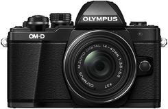Aparat cyfrowy z wymienną optyką Olympus OM-D E-M10 Mark II Czarny + EZ-M1442EZ czarny  - zdjęcie 1